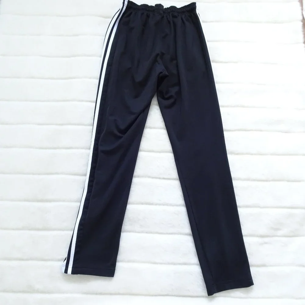Adidas Athletic Jogging Soft Black Pants Small - Picture 6 of 11